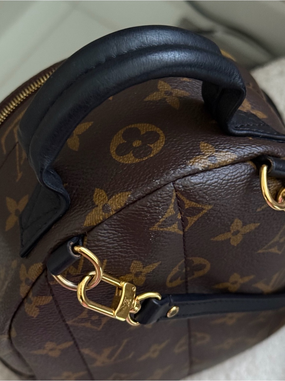 Louis Vuitton Palm Springs Mini Monogram Backpack - Picture 9 of 12